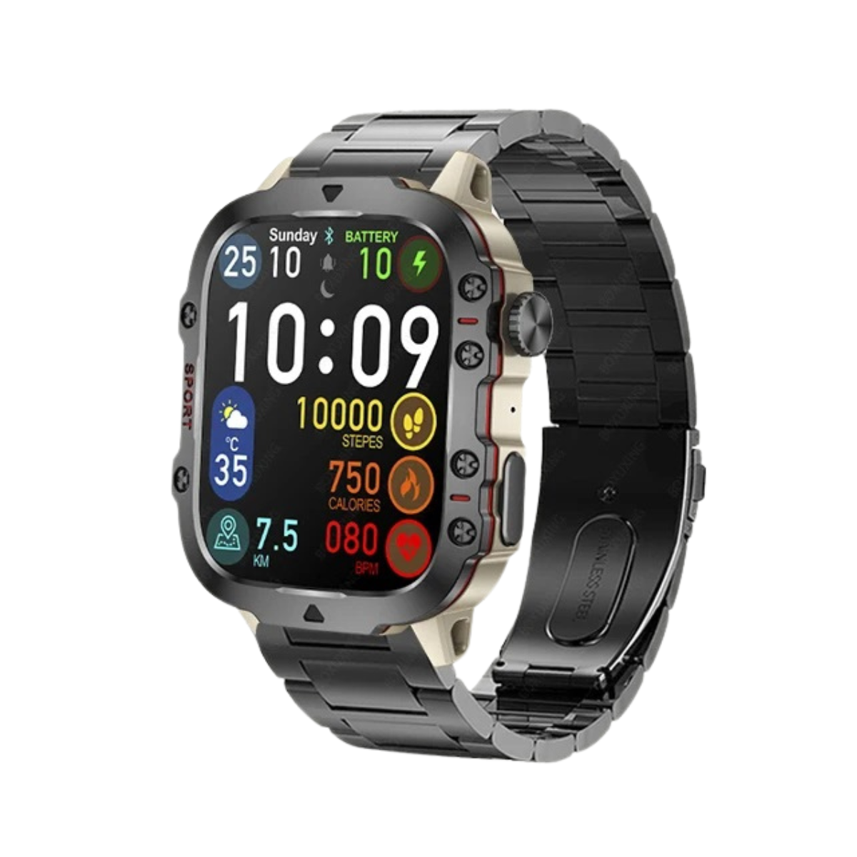 Tough Waterproof GPS Fitness Watch