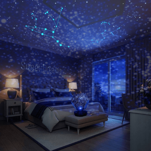 Cosmic Night Sky Projector Lamp - Pexav