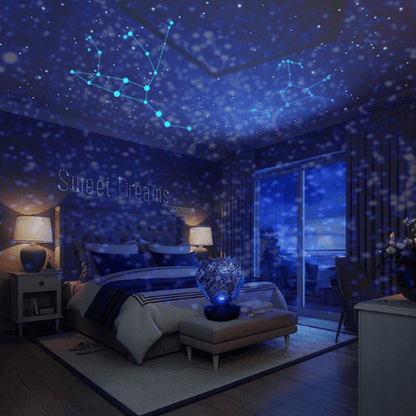 Cosmic Night Sky Projector Lamp - Pexav