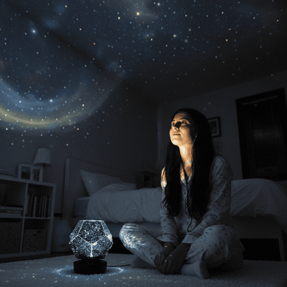 Cosmic Night Sky Projector Lamp