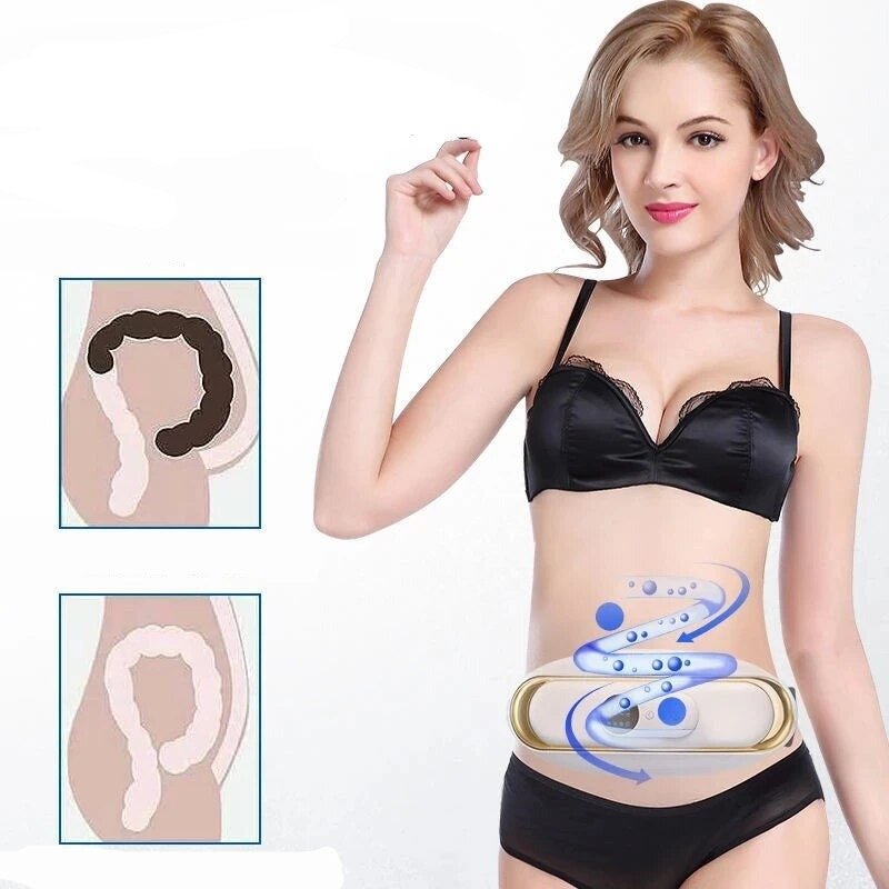 Slimming Contour Waist Belt with Massaging Feature