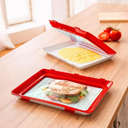 Storage Board - FreshSeal Tray-Red-Nora Luxe