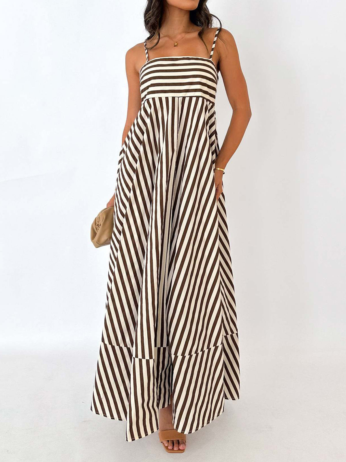Casual Floral Maxi Summer Dress