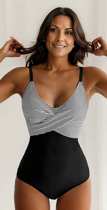 Colorful Swimwear with Adjustable Shoulder Straps - Pexav