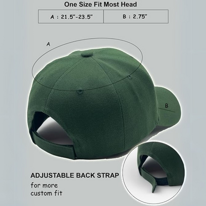 Structured Adjustable Baseball Cap - Alex-Camo-boots-Nora Luxe