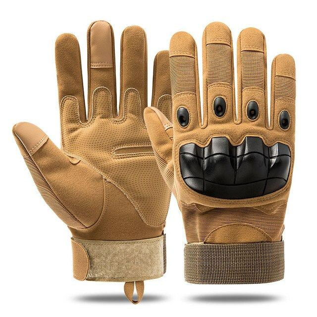 Sturdy and Durable Safety Gloves - IronGrip-Khaki-M-Nora Luxe