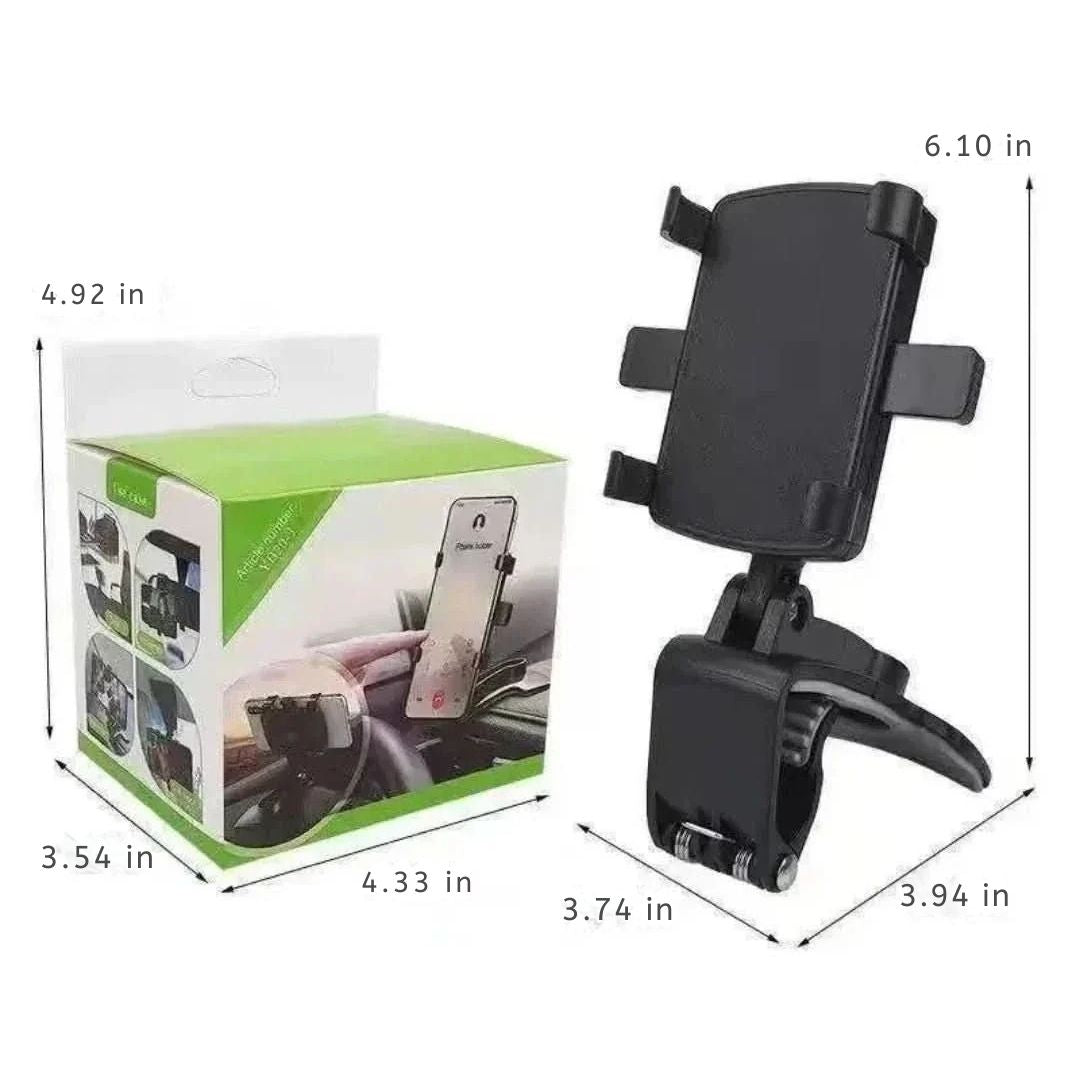 Sturdy Dashboard Phone Holder - GripMate-Nora Luxe