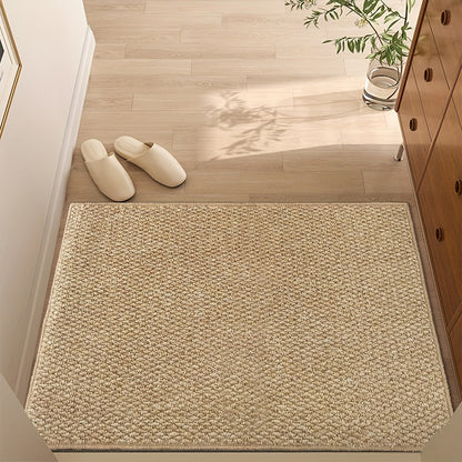Plush Water Absorbing Door Mat – Soft Non Slip Floor Rug