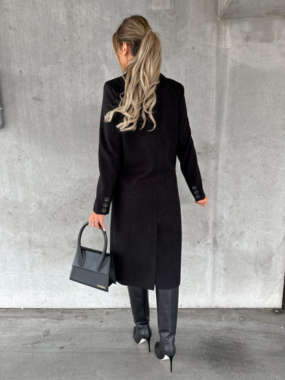 Stylish and Comfortable Ladies' Coat - Vivienne-Pink-S-Nora Luxe