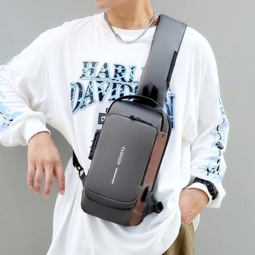 Stylish Anti-Theft Crossbody Bag - Nina-Black-Nora Luxe