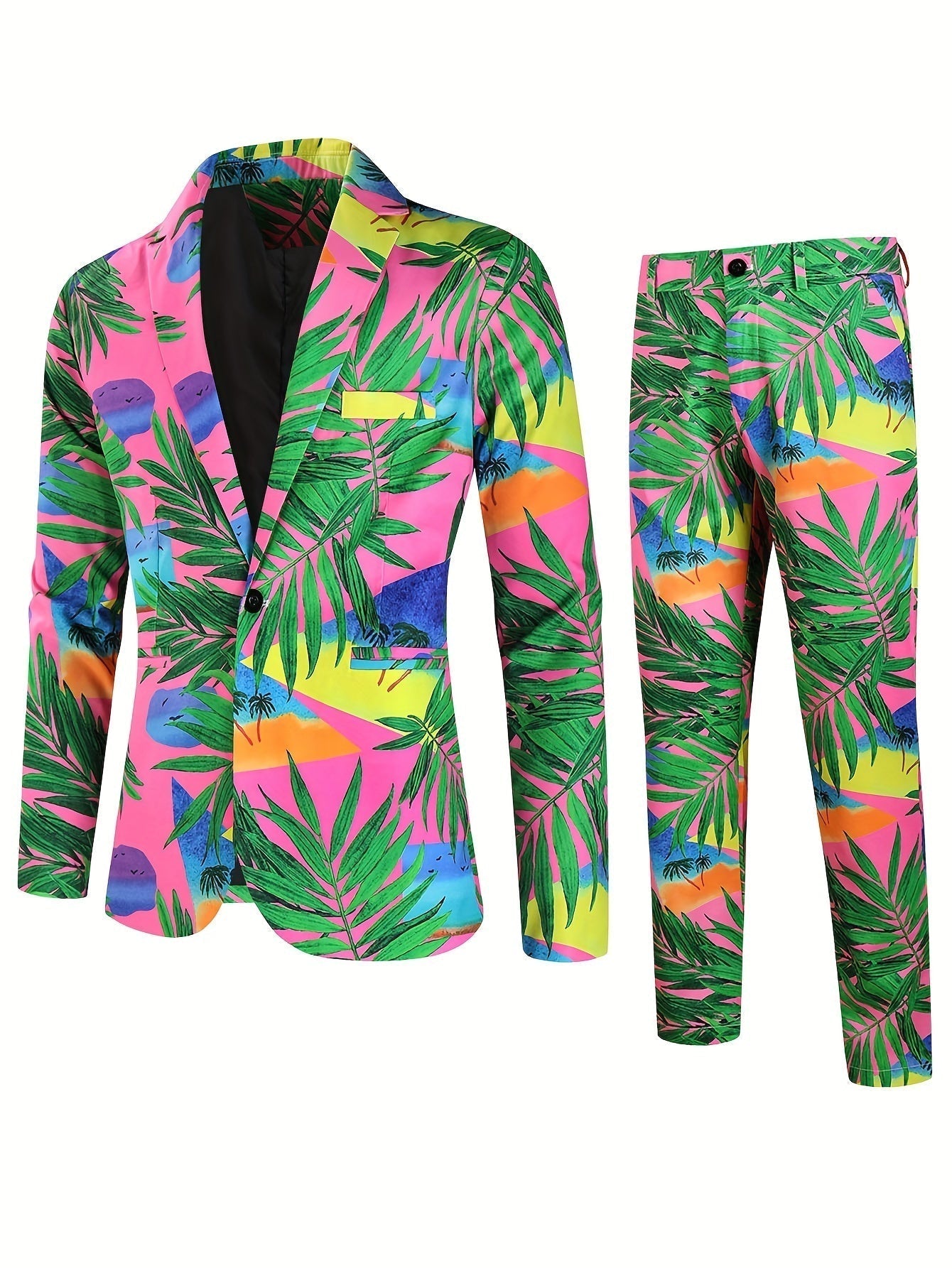 Fashionable Colorful Mens Suit - Pexav