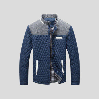 Stylish Comfortable Men's Jacket - Mason-Dark Gray-M-Nora Luxe