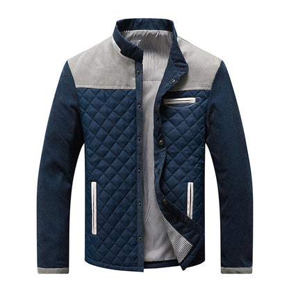 Stylish Comfortable Men's Jacket - Mason-Gray-M-Nora Luxe