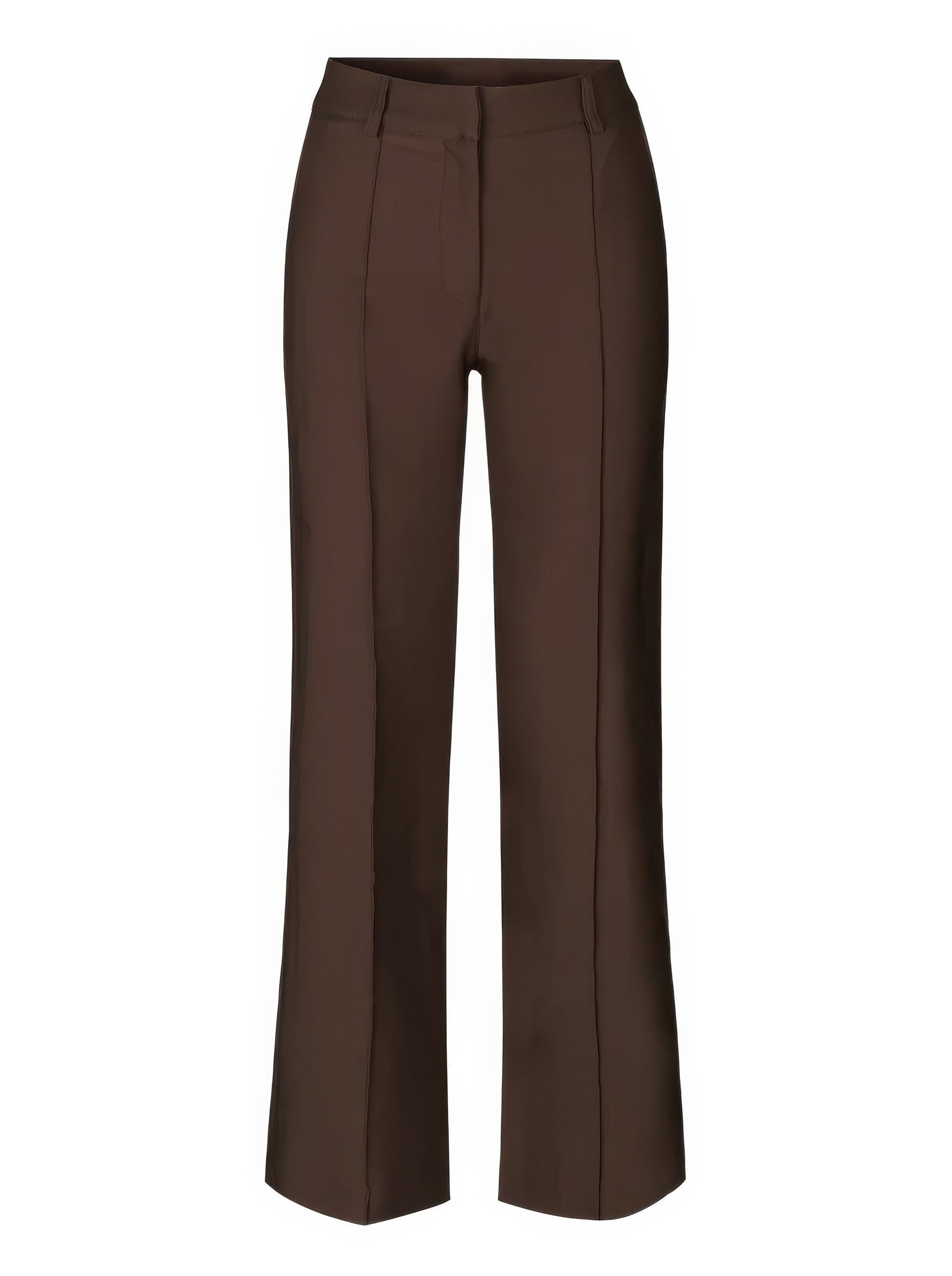 Stylish High-Waisted Trousers - Luna-Black-S-Nora Luxe