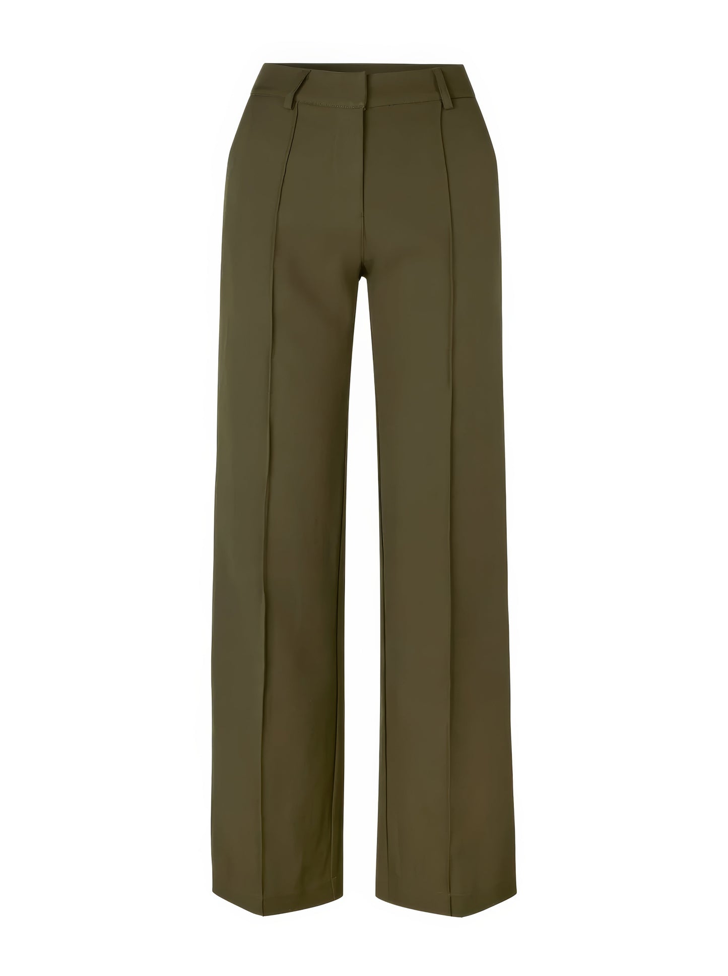 Stylish High-Waisted Trousers - Luna-Black-S-Nora Luxe