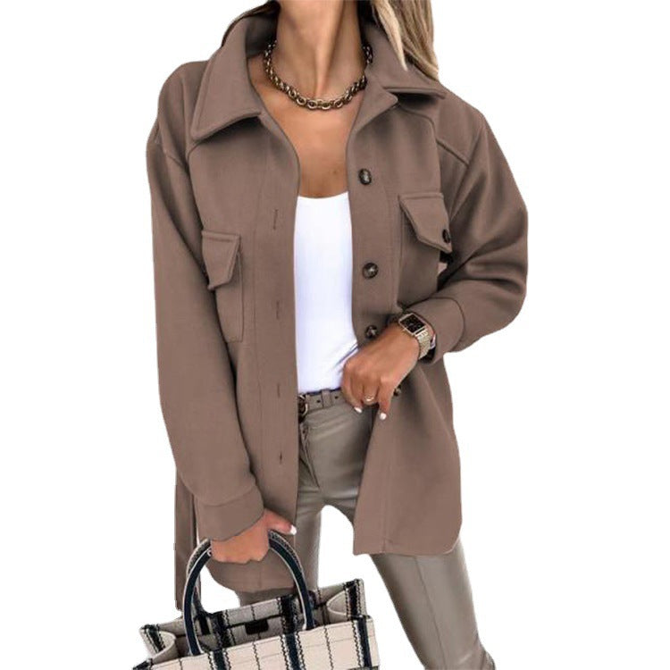 Stylish Ladies Blazer - Elina-Brown-S-Nora Luxe