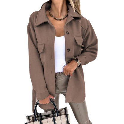 Stylish Ladies Blazer - Elina-Brown-S-Nora Luxe