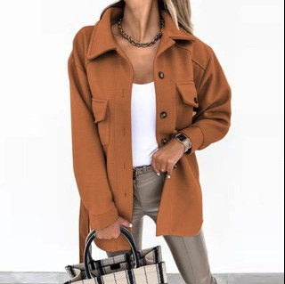 Stylish Ladies Blazer - Elina-Caramel-S-Nora Luxe