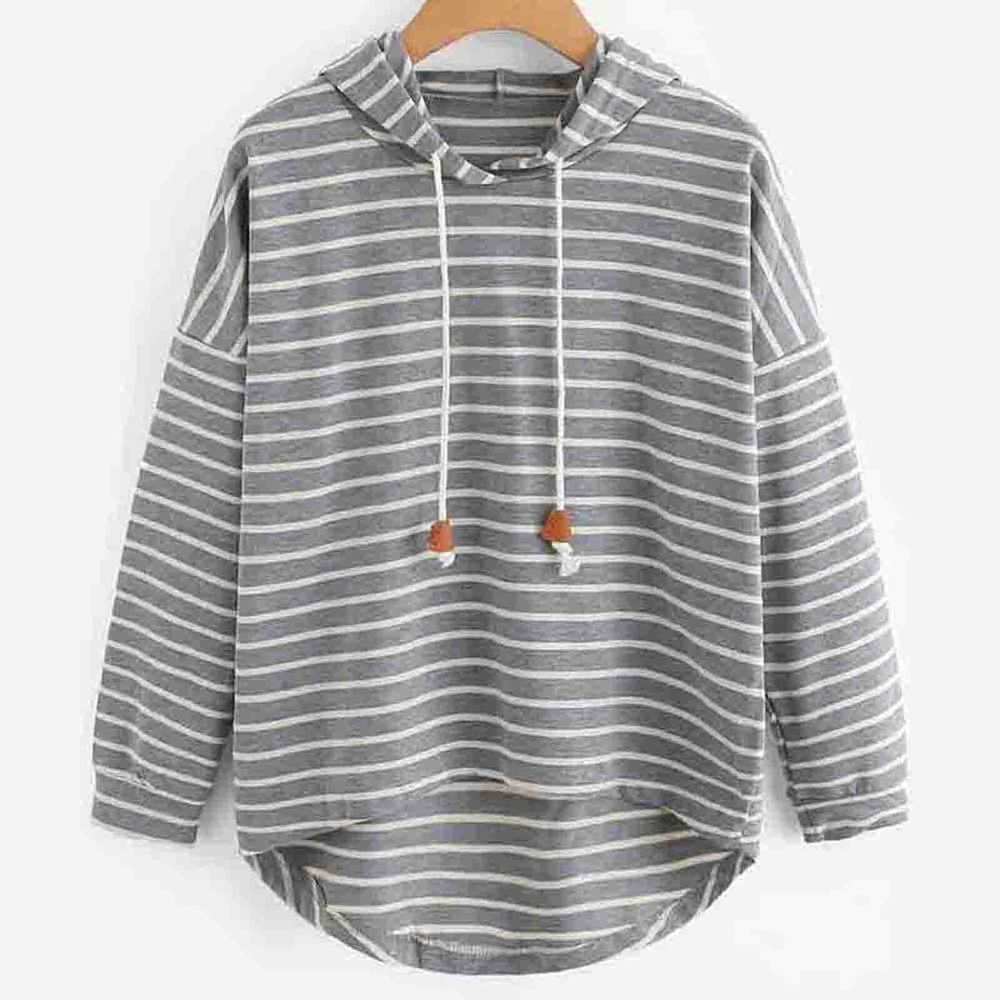 Stylish Ladies Hoodie - Liana-Gray-S-Nora Luxe