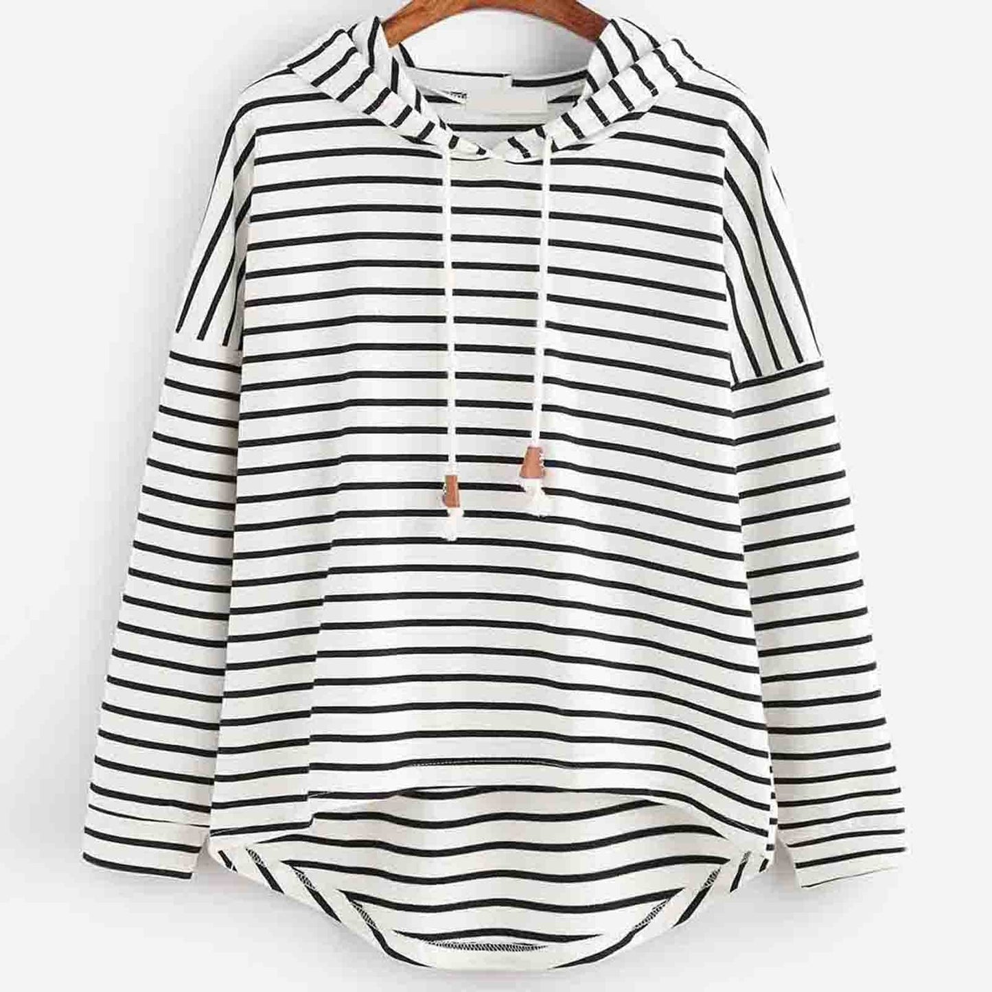 Fashionable Women's Hooded Sweatshirt - Pexav