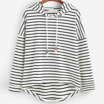 Fashionable Women's Hooded Sweatshirt - Pexav