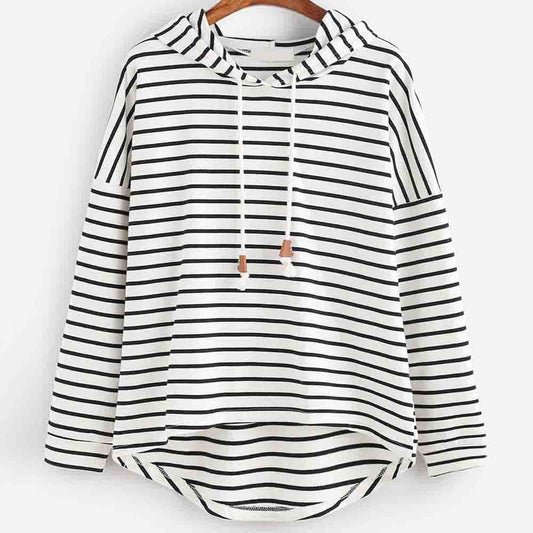 Fashionable Women's Hooded Sweatshirt - Pexav