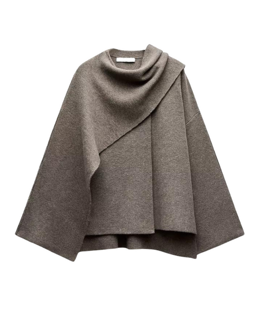 Warm Women's Winter Cape - Ella - Pexav