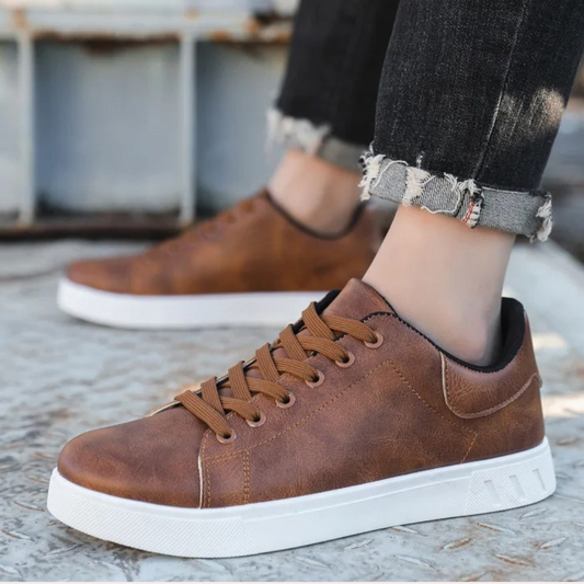 Classic Black Leather Mens Shoes - Pexav