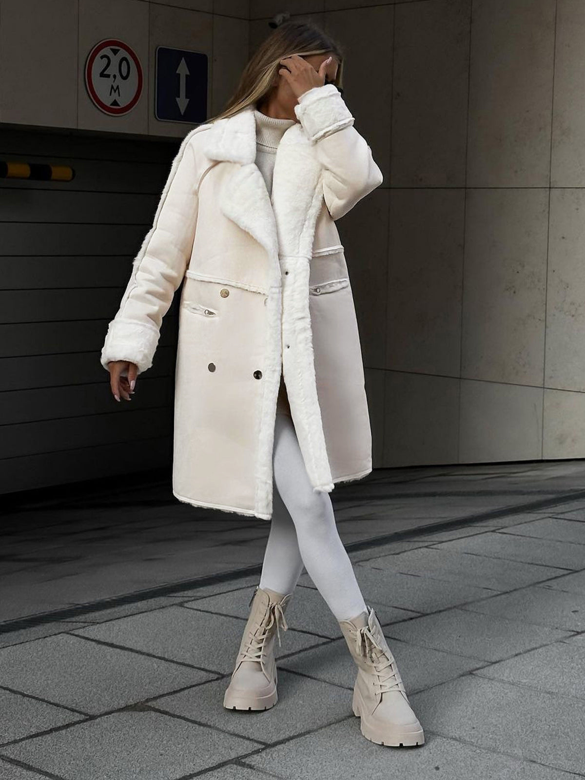 Warm Fuzzy Women's Winter Parka Coat - Pexav