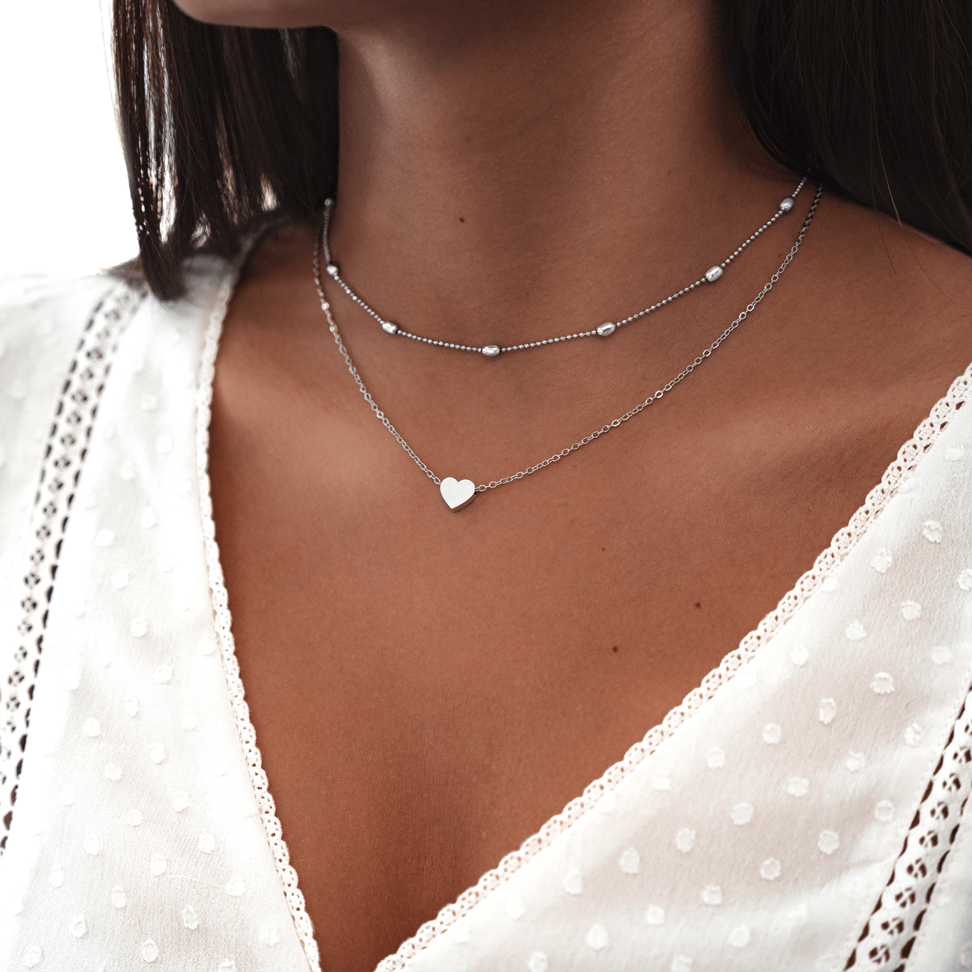 Beautiful Heart Pendant Necklace - Pexav