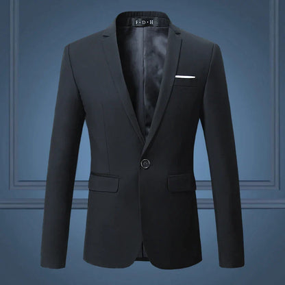 Stylish Men's Blazer - Victor-Black-S-Nora Luxe