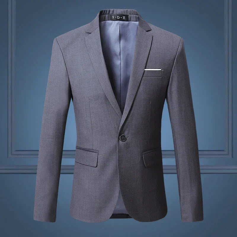 Slim Fit Mens Business Blazer - Pexav