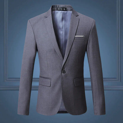 Slim Fit Mens Business Blazer - Pexav