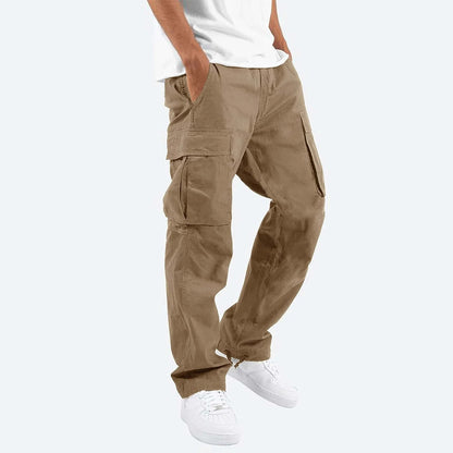 Stylish Men's Cargo Trousers - Mason-Khaki-S-Nora Luxe