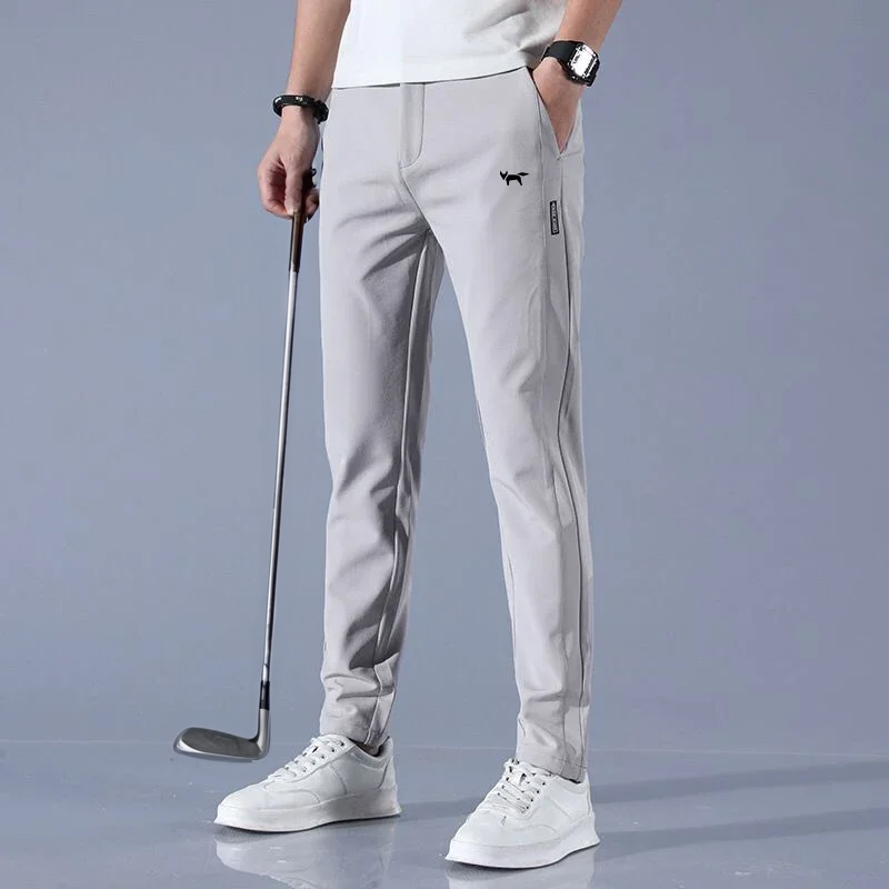 Comfortable Mens Golf Pants - FlexFit Golf Trousers - Pexav