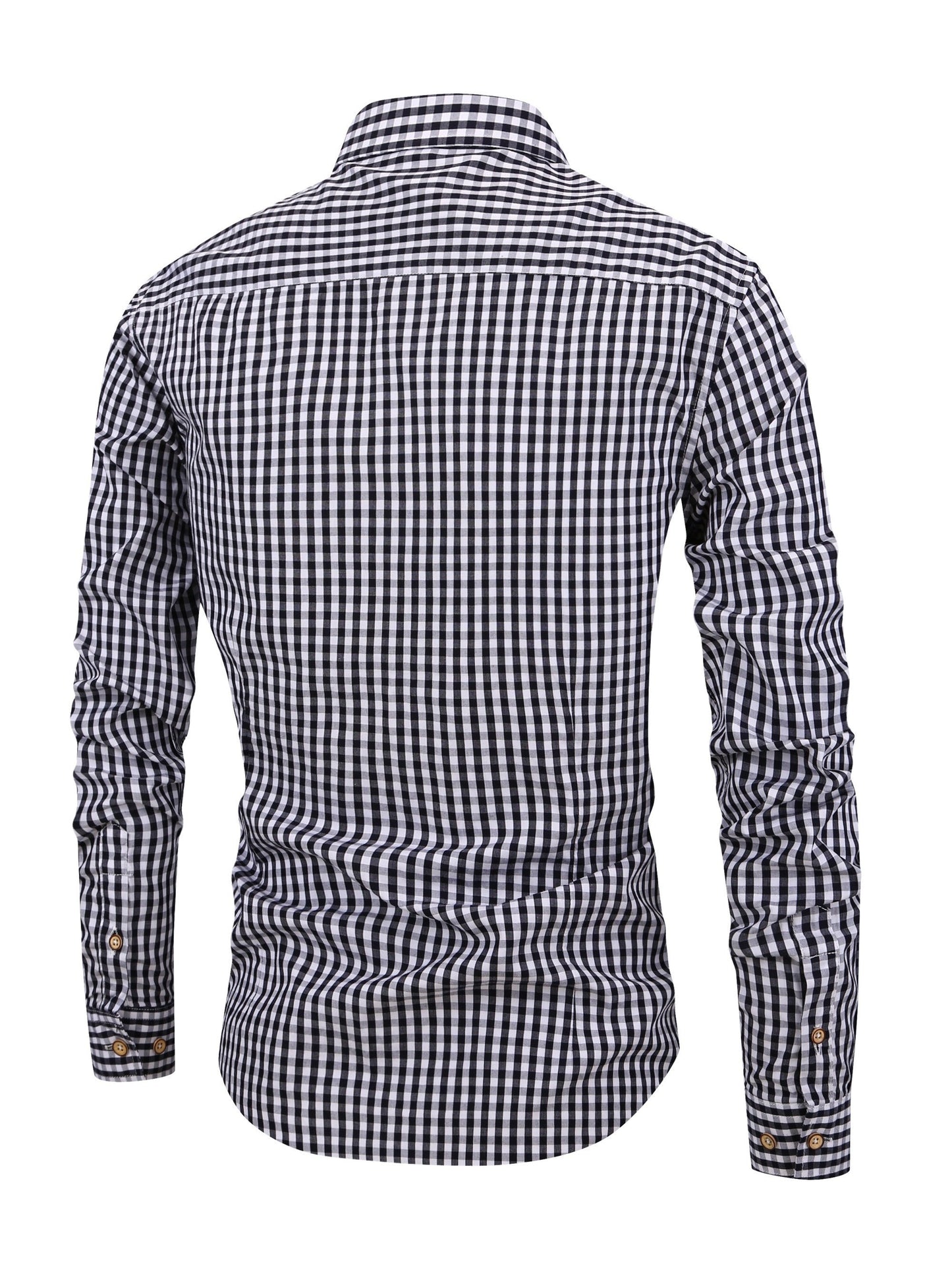Stylish Men's Shirt - Jasper-Dark Blue-XS-Nora Luxe
