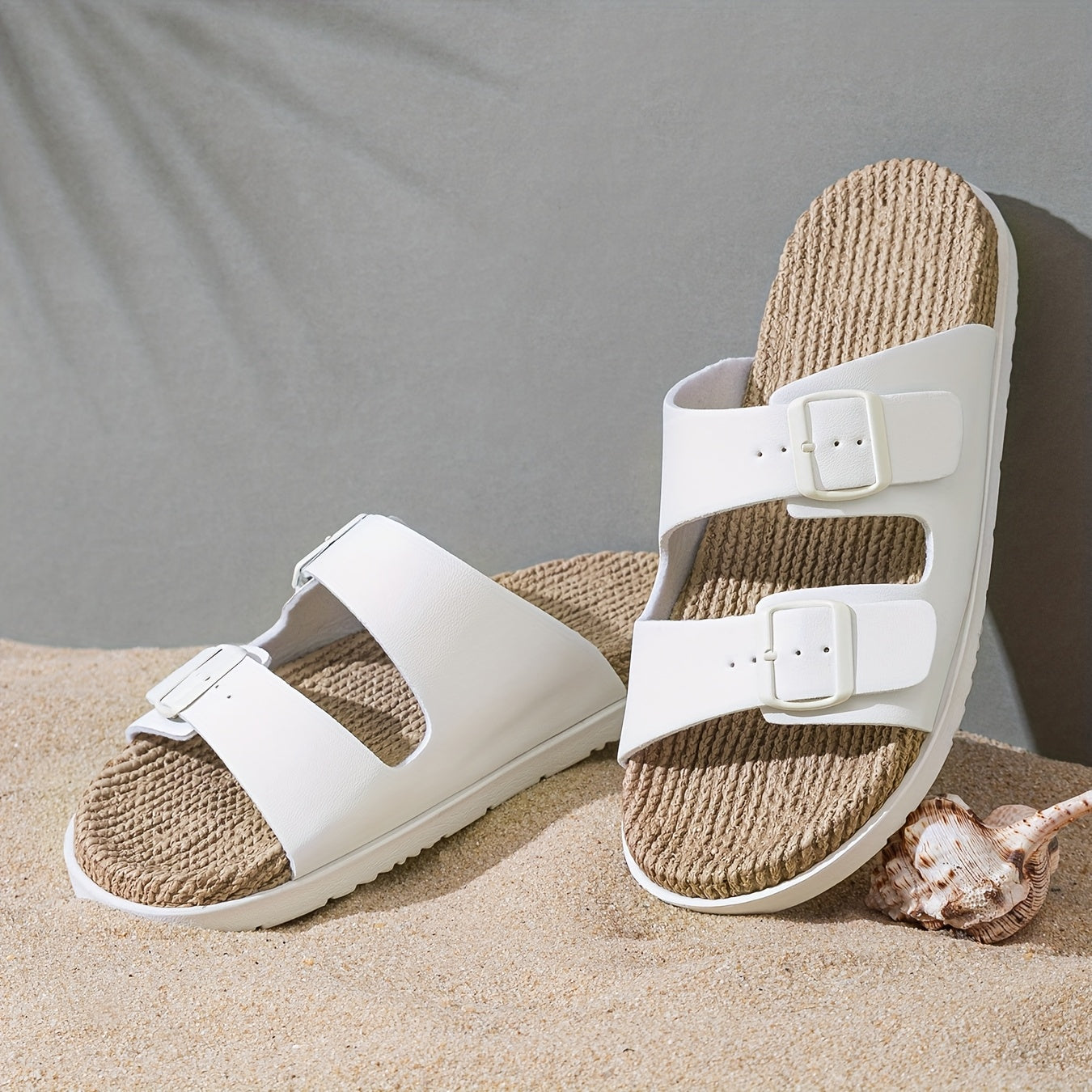 Comfortable Mens Slip On Shoes with Adjustable Straps - Pexav