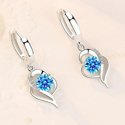 Sparkling Crystal Drop Earrings for Women - Pexav