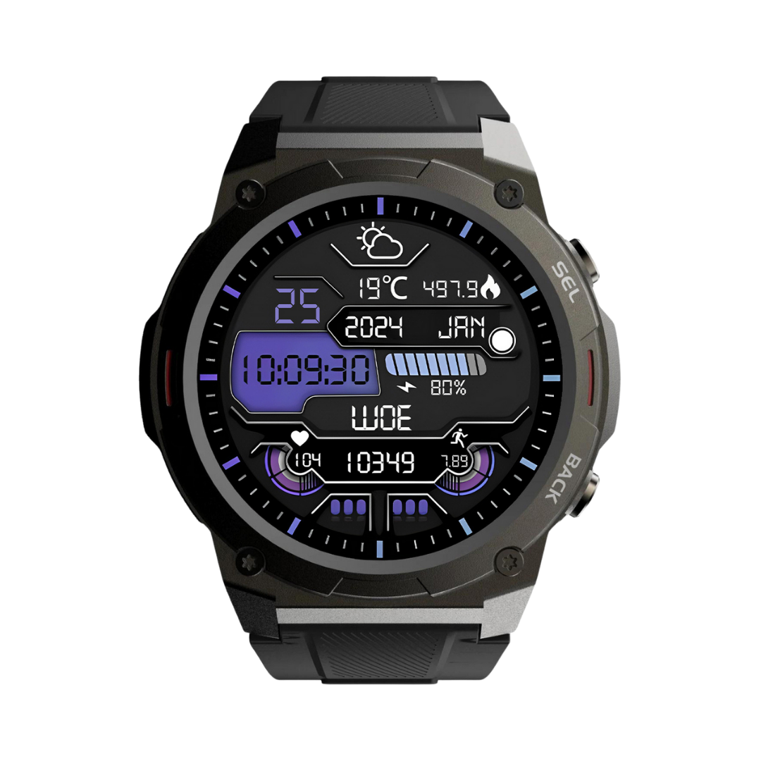 Stylish Smartwatch - Pulse XR-Black-Nora Luxe