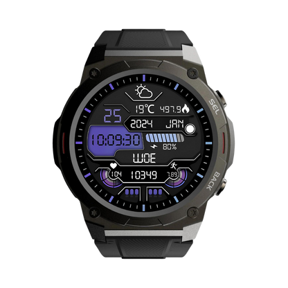 Stylish Smartwatch - Pulse XR-Black-Nora Luxe