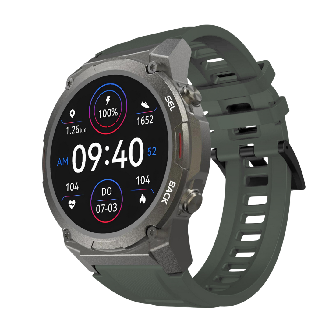 Stylish Smartwatch - Pulse XR-Dark green-Nora Luxe