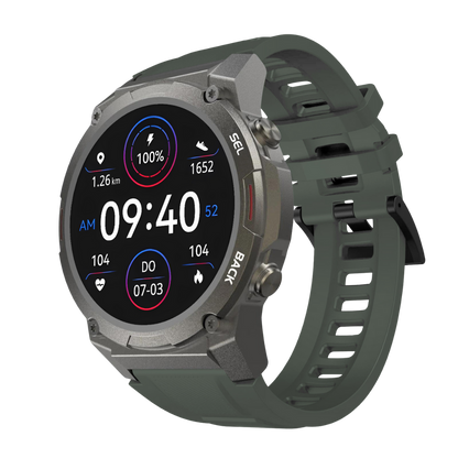 Stylish Smartwatch - Pulse XR-Dark green-Nora Luxe