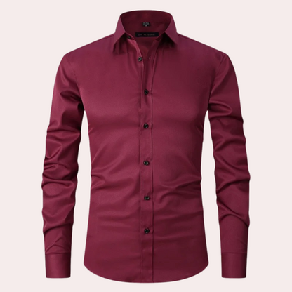 Comfortable Fit Mens Stretch Shirt - Pexav
