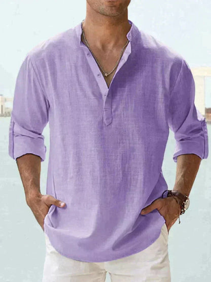 Stylish summer shirt for men (Buy 1, get 1 free) - Leo-Violet-S-The Livary