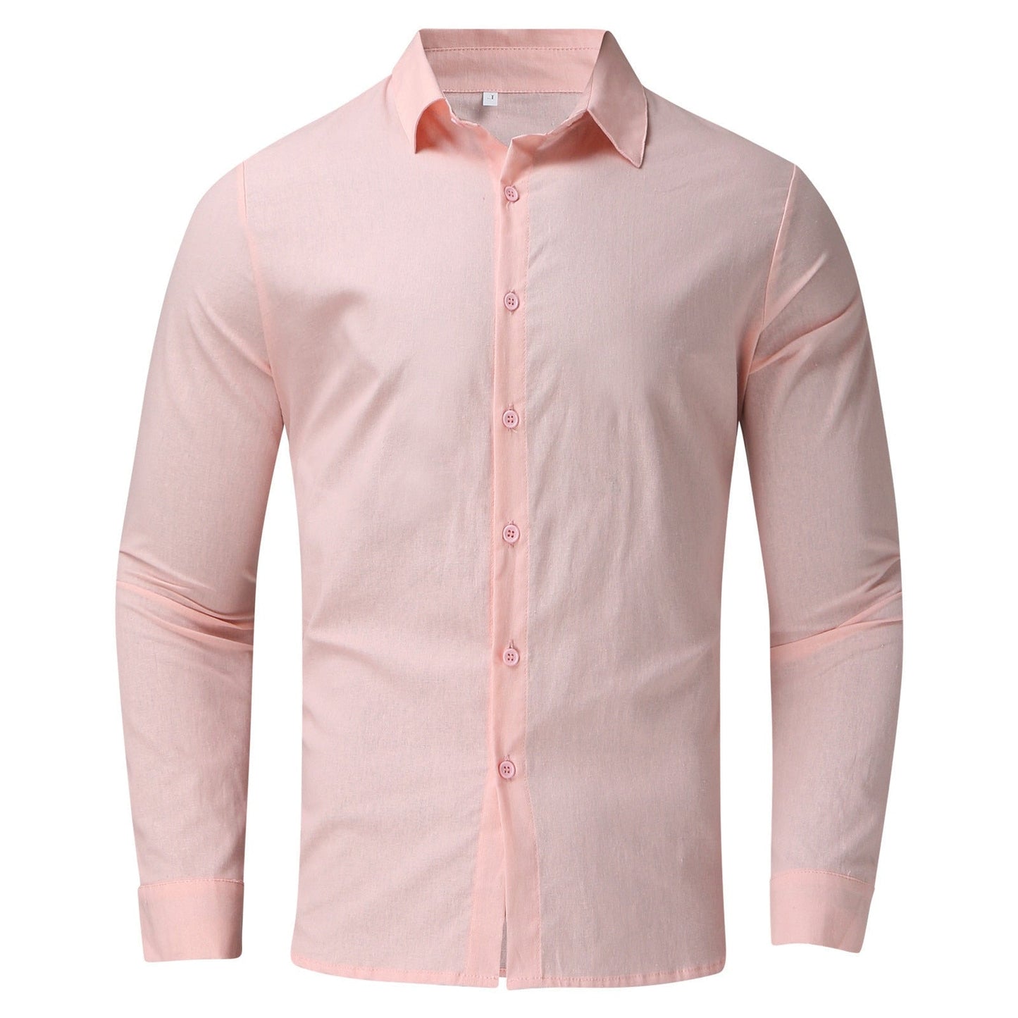 Stylish summer shirt in plus size for men – Hayes-Army green - 3 buttons-M-The Livary