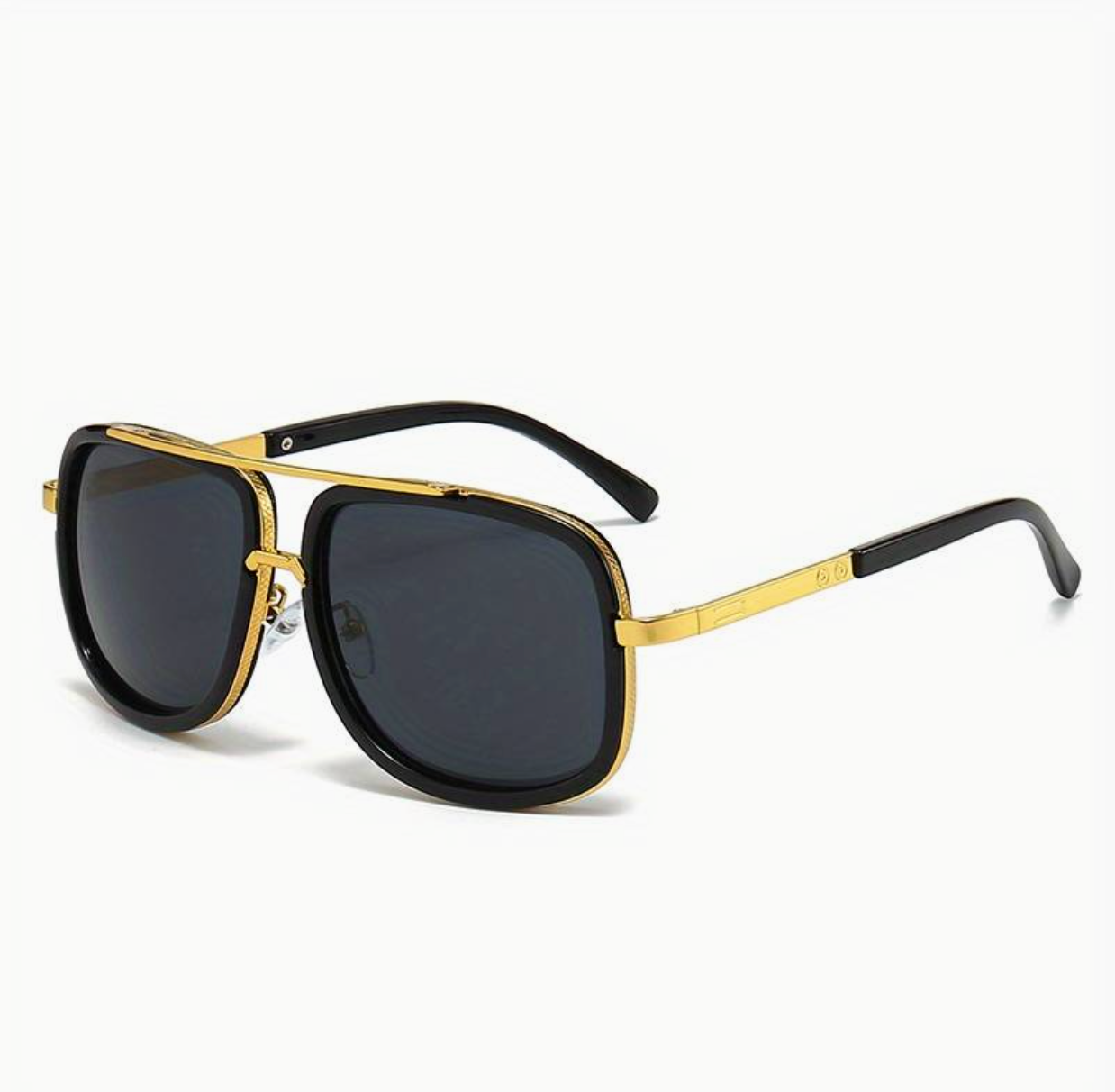 Stylish unisex sunglasses with an elegant finish – SunEdge Flair-Black-The Livary