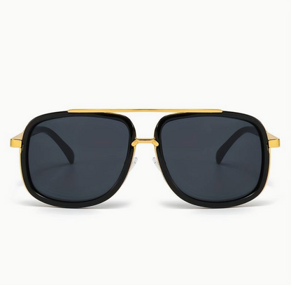 Stylish unisex sunglasses with an elegant finish – SunEdge Flair-Brown-The Livary