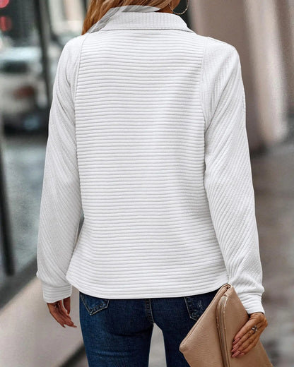 Stylish V-neck Sweater for Women - Seraphina-Pink-S-Nora Luxe
