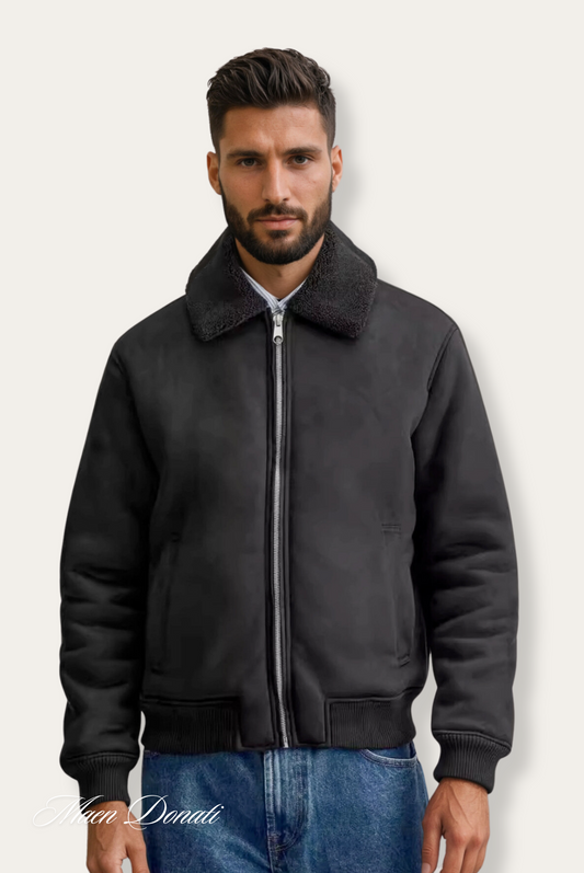 Warm Cozy Mens Parka Jacket - Pexav