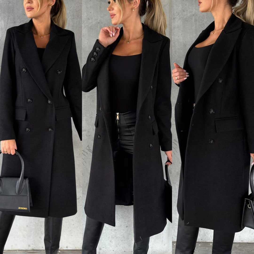 Stylish Women's Winter Coat - Elara-Pink-S-Nora Luxe